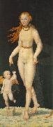 CRANACH, Lucas the Younger Venus and Amor fghe USA oil painting reproduction